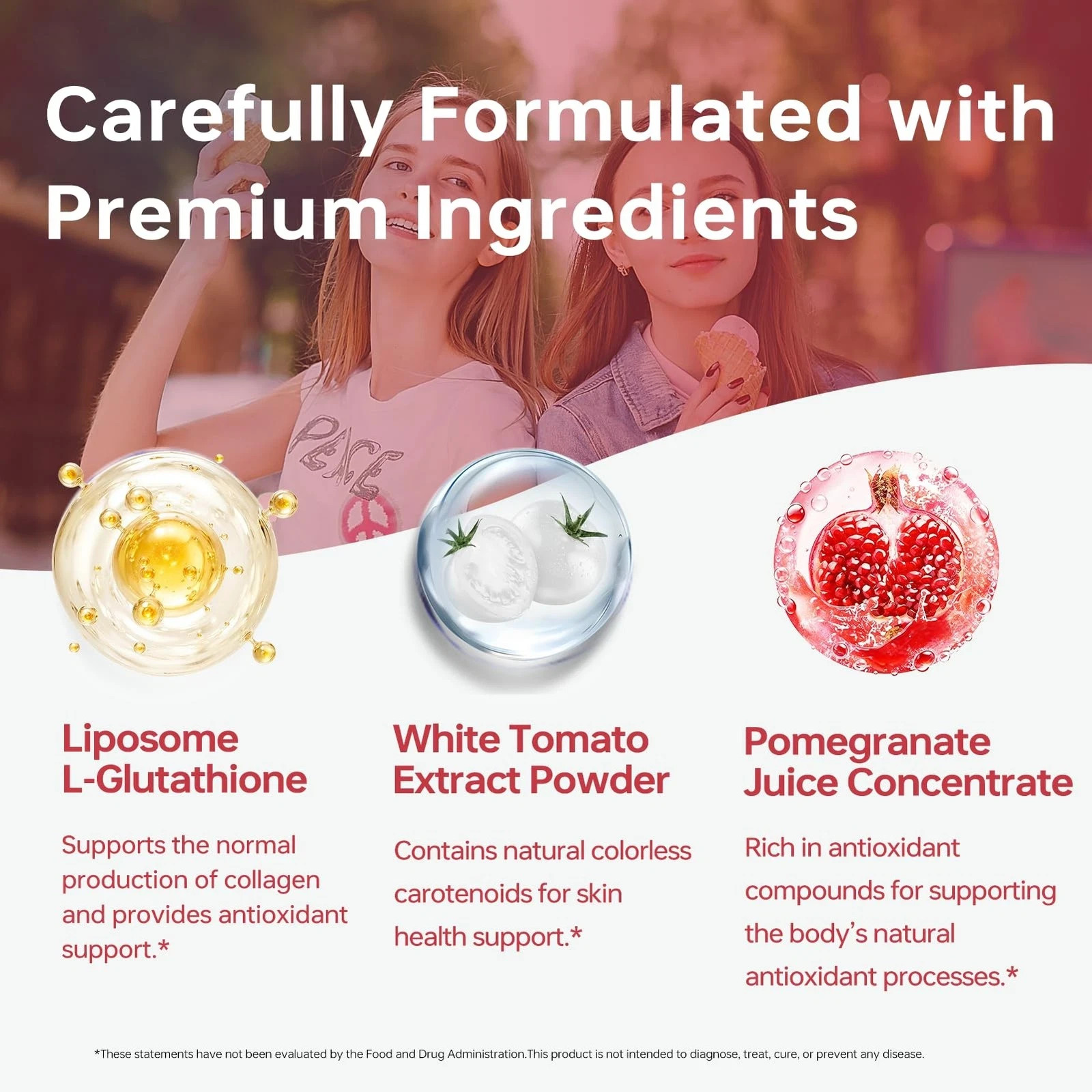 HUJ Glutathione Brightening Drink Liposomal Liquid Glutathione Skin Radianc…