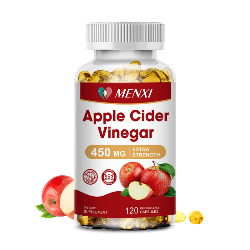 Apple Cider Vinegar Capsules – 450 mg with The Mother Keto Diet Supplement 120pc