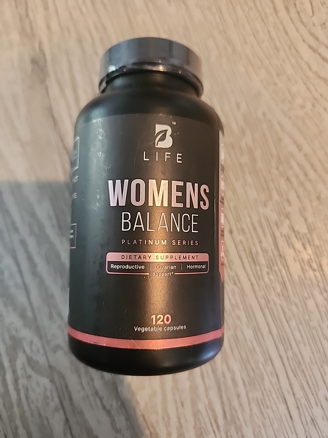 B Life Womens Balance – Platnium Series – 120 count – 07/2026