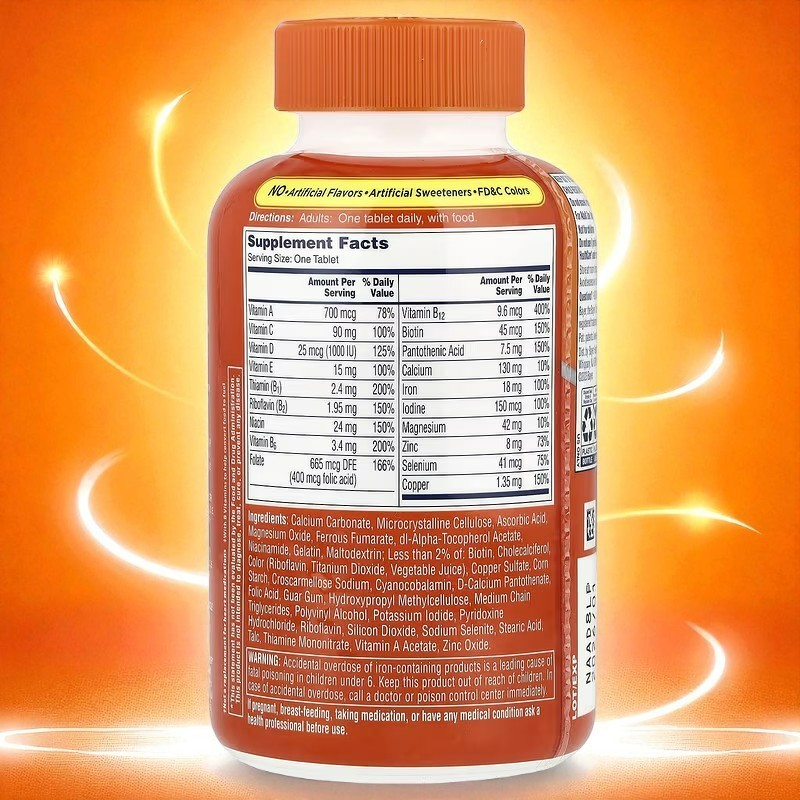 One-A-Day Women’s Complete Multivitamin 200 Tablets Exp: 02-2027 Free Shipping