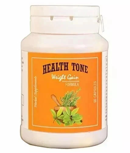 Health tone Herbal Weight Gain 90 Capsules LONG EXPIRY, FS!