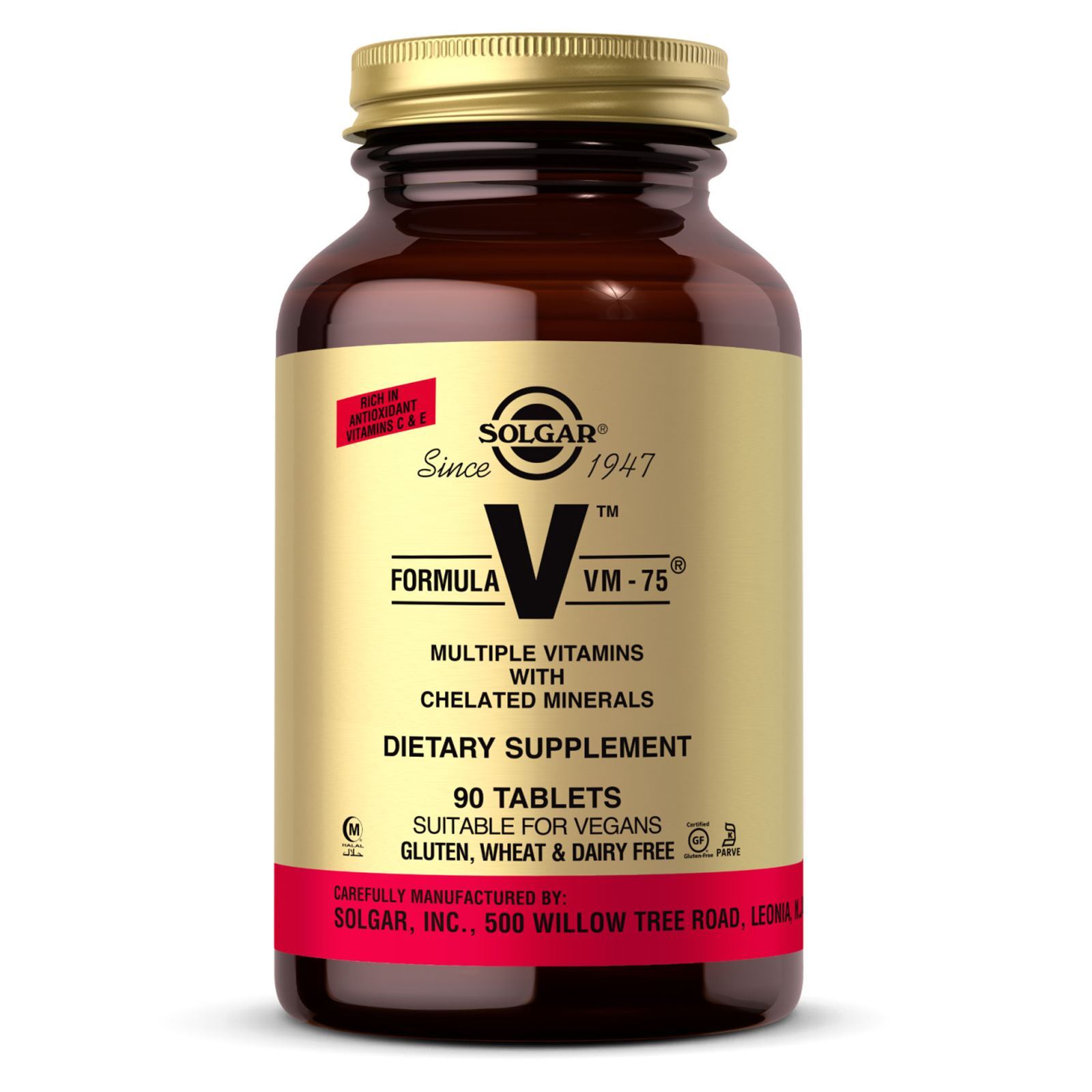 Solgar Formula VM-75 90 Tablets