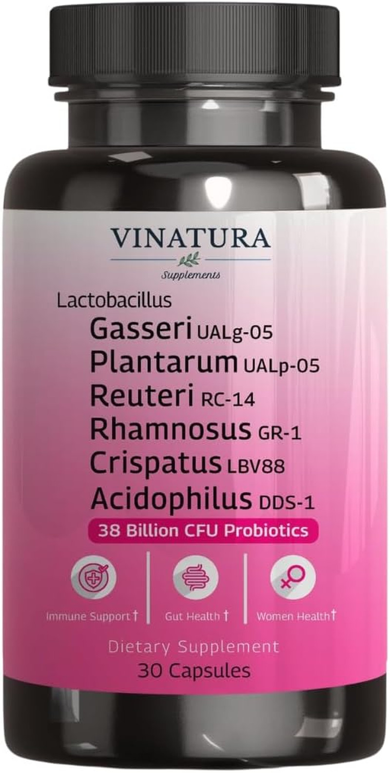 Lactobacillus Rhamnosus, Reuteri, Gasseri, Plantarum, Crispatus, Acidophilus Pro