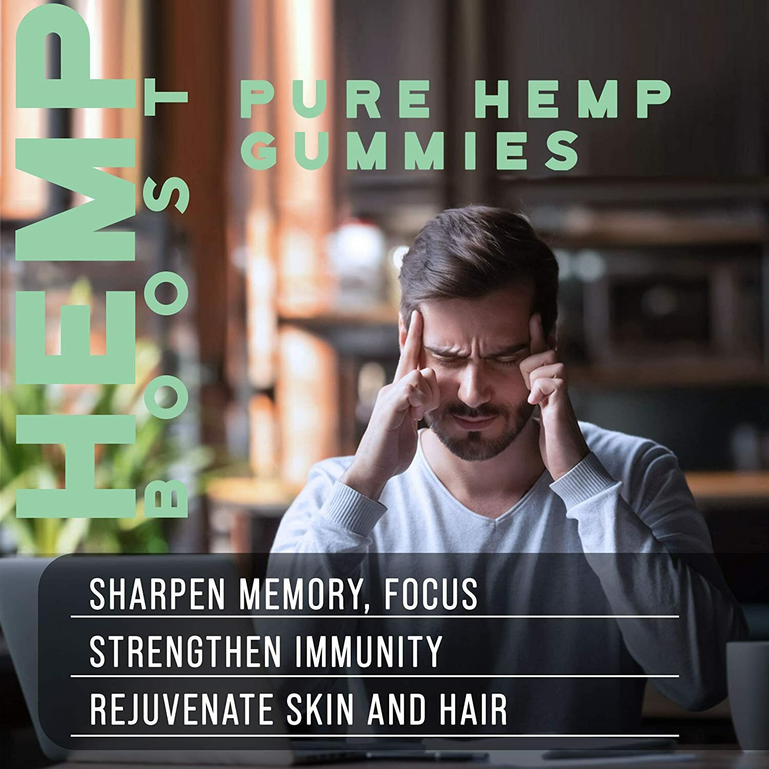 Vegan Natural Gummies – Relaxation, Sleep, and Pain Relief Support