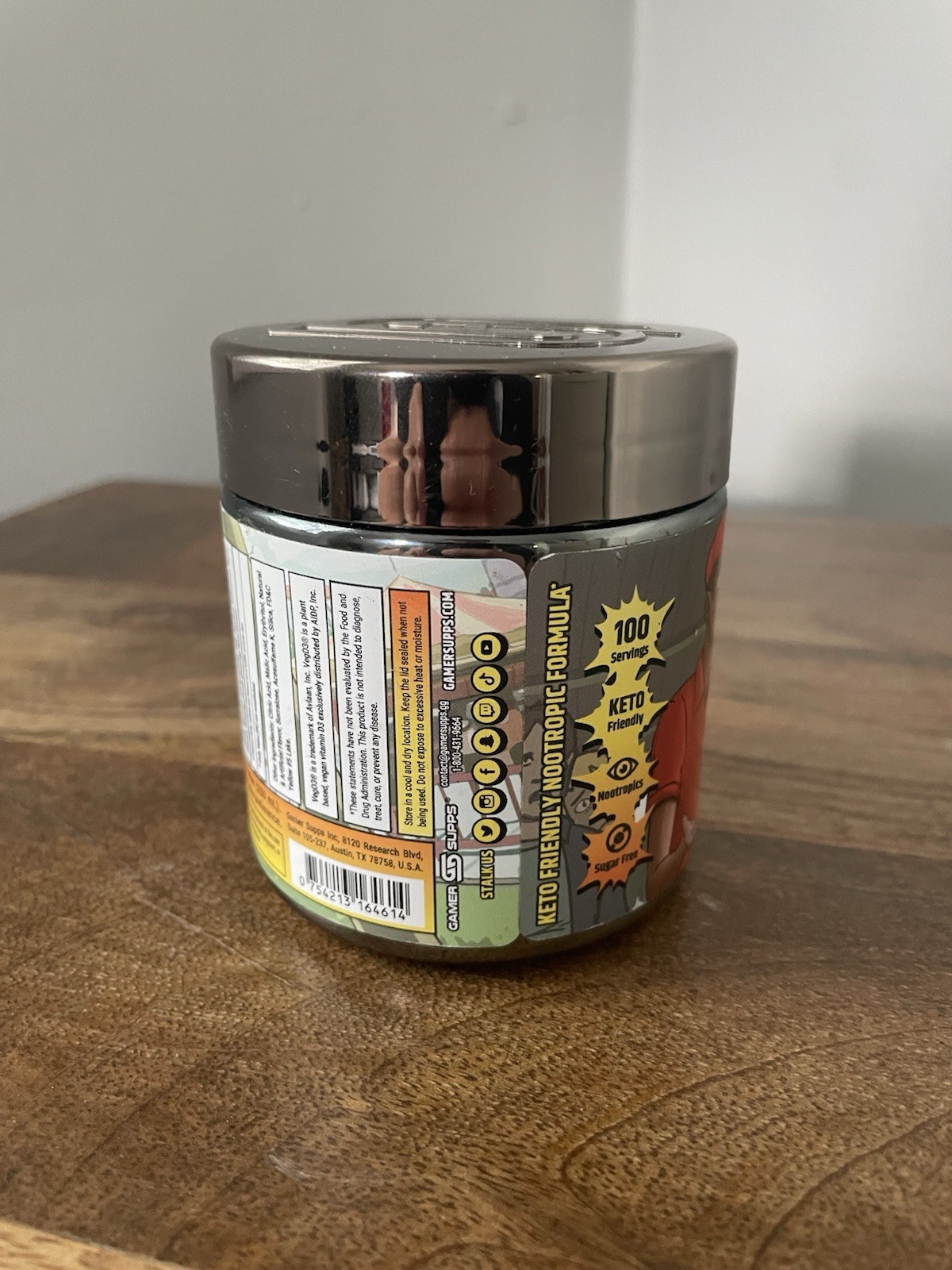 Gamer Supps GG® Caffeine Free – CaseOh’s Nuclear Bombsicle 100 Servings