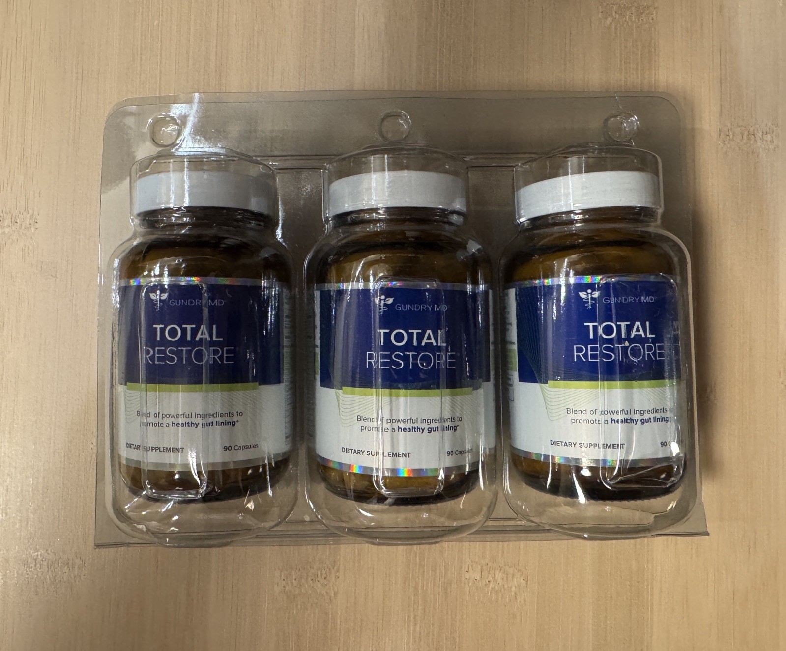 Gundry MD® Total Restore® Gut Health Support Supplement (90 Caps X 3pack)
