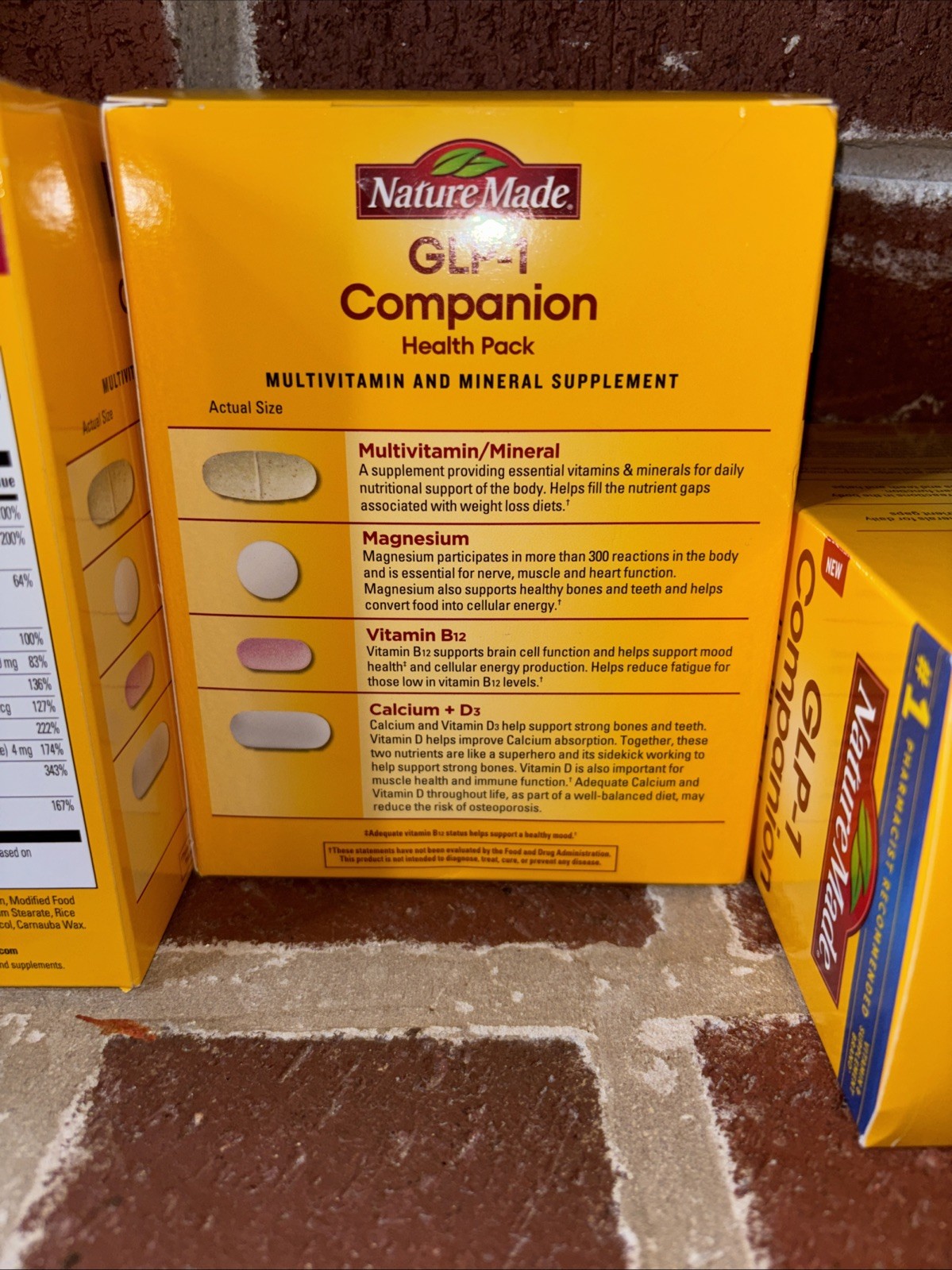 3 Pack NatureMade Companion Health Pack 30 Packets Ea Exp 06/2027+Fast Free Ship