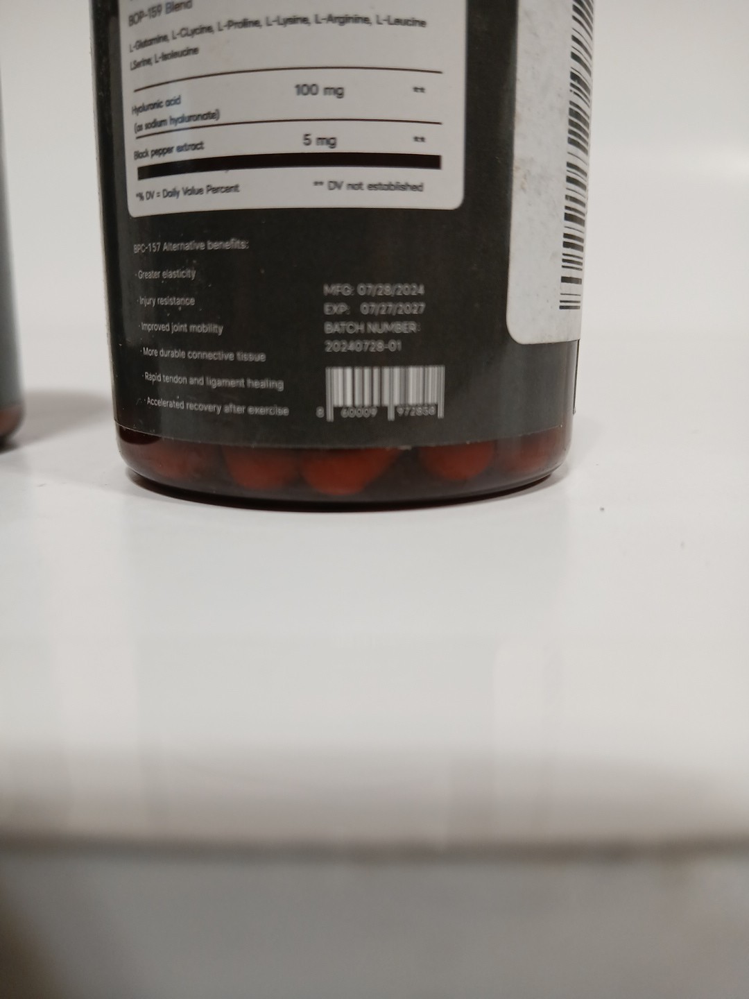 Body PC-159 Hyaluronic Acid Sunflower Lecithin, Joint, Muscle And Gut Health