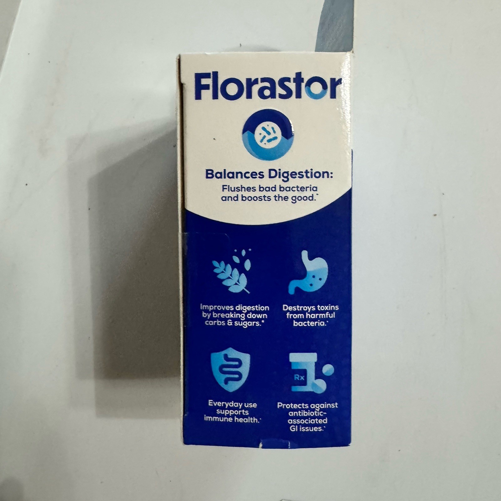 Florastor Dual Action Probiotic Supplement 20 Vegetarian Capsules Exp 3-2028 NEW