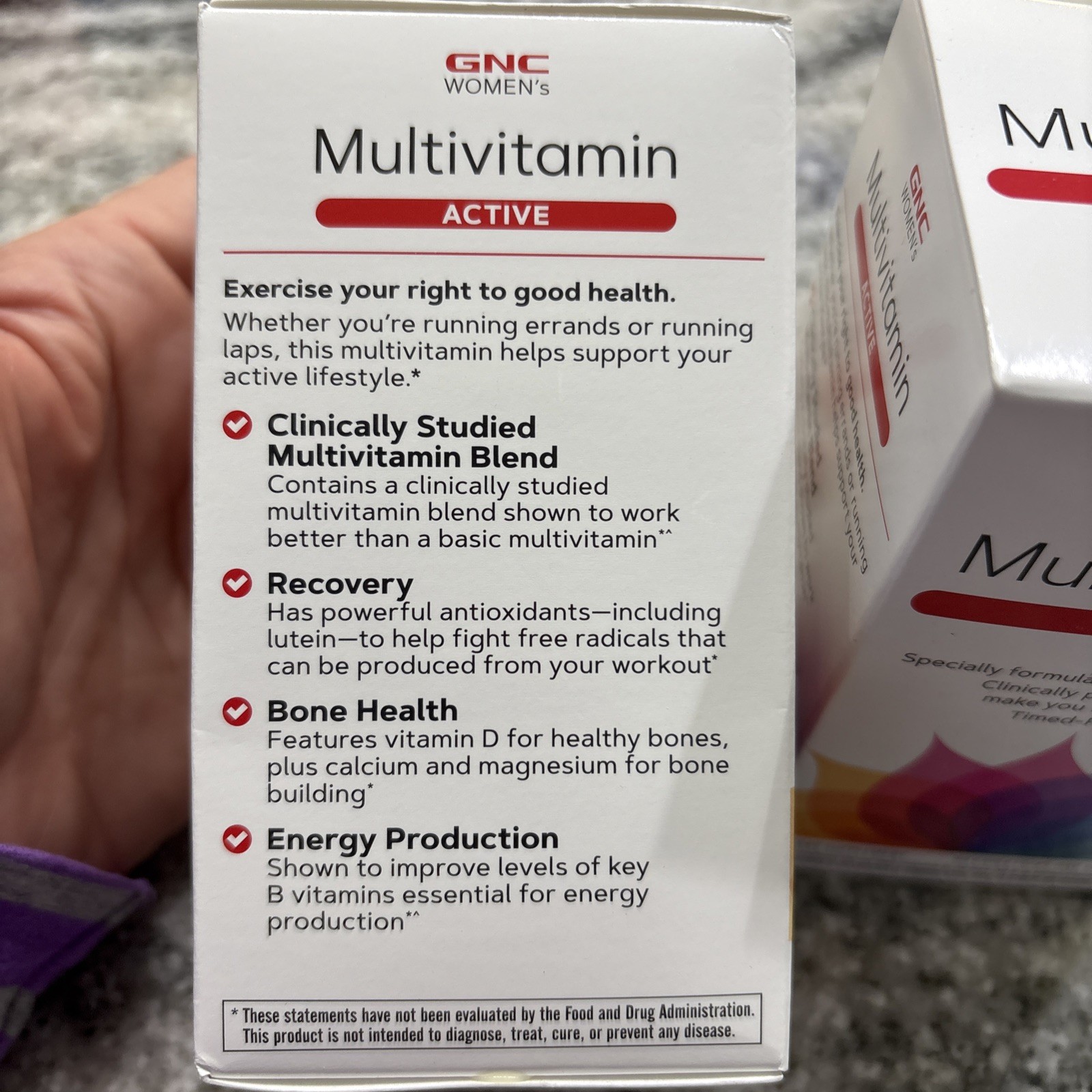 2 New GNC Women’s Multivitamin Active – 90 Caplets Each Box Exp. 10/2025