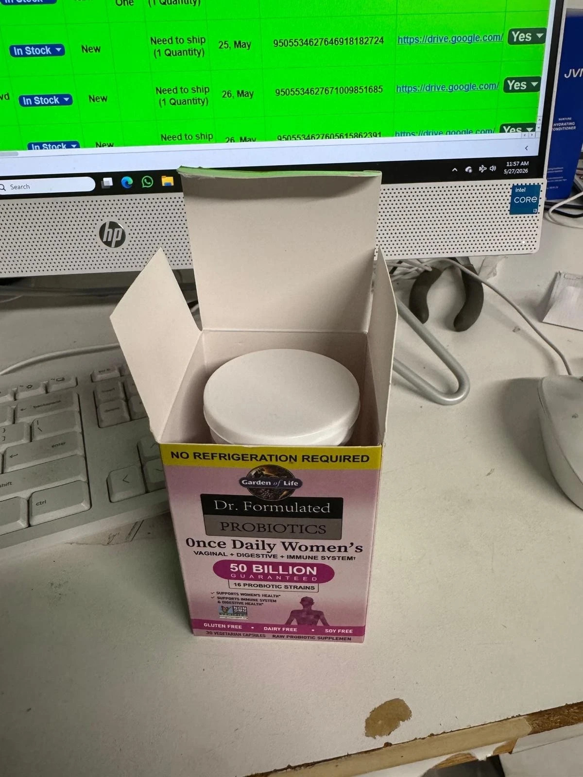 Garden of Life Dr. Formulated Probiotics for Women’s 50B CFU 16 Prob 30Caps~2027