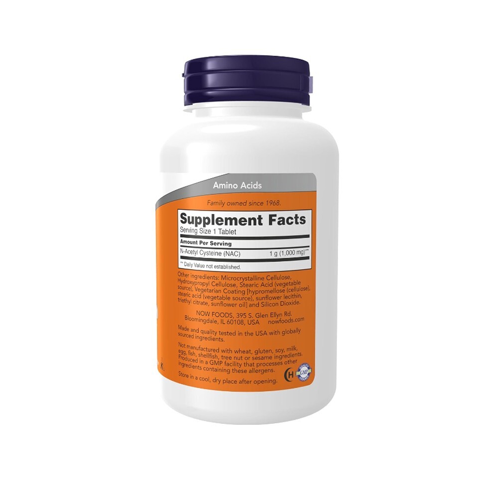 나우 푸드 NOW NAC 600mg 250정 , 1000mg 120정 한국 직배송 해드립니다 (개인통관번호 메세지란에 기재 필수)