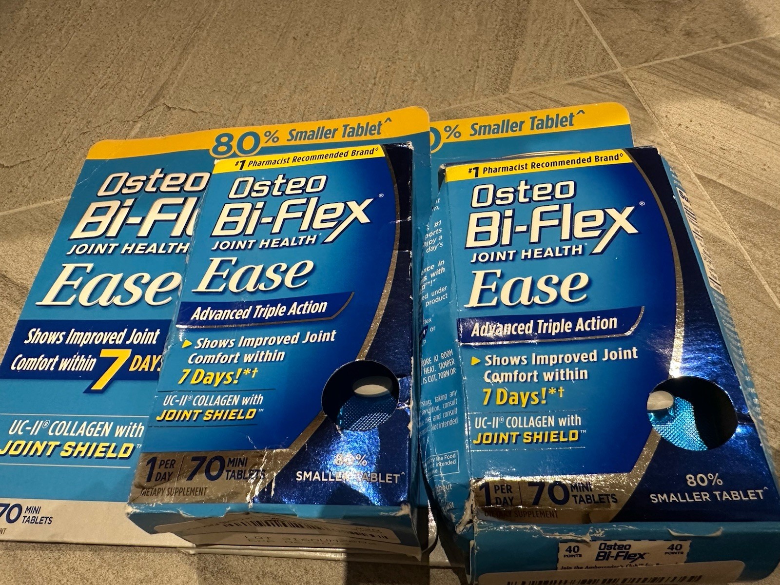 Osteo Bi-Flex Ease Tablets For Joints 70 Tablets x2 – 140 Tablets Total EXP2026