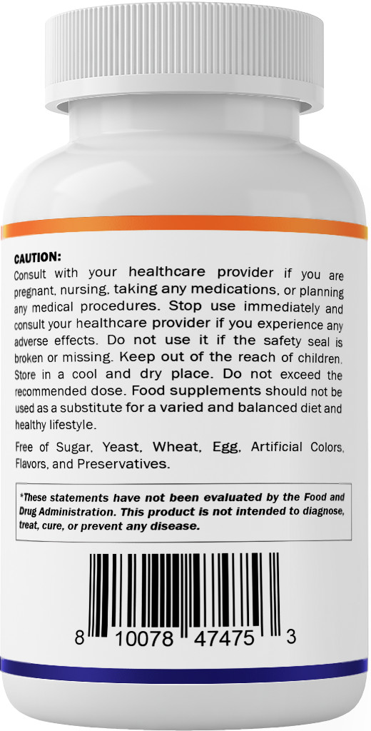 Vitamatic Lithium Orotate 5mg, 240 Veggie Capsules, Non-GMO, Gluten Free.