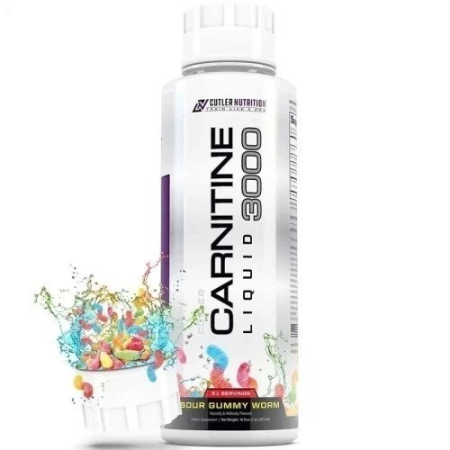 Cutler Nutrition Liquid Carnitine 3000 for Energy and Recovery Support Dietary A