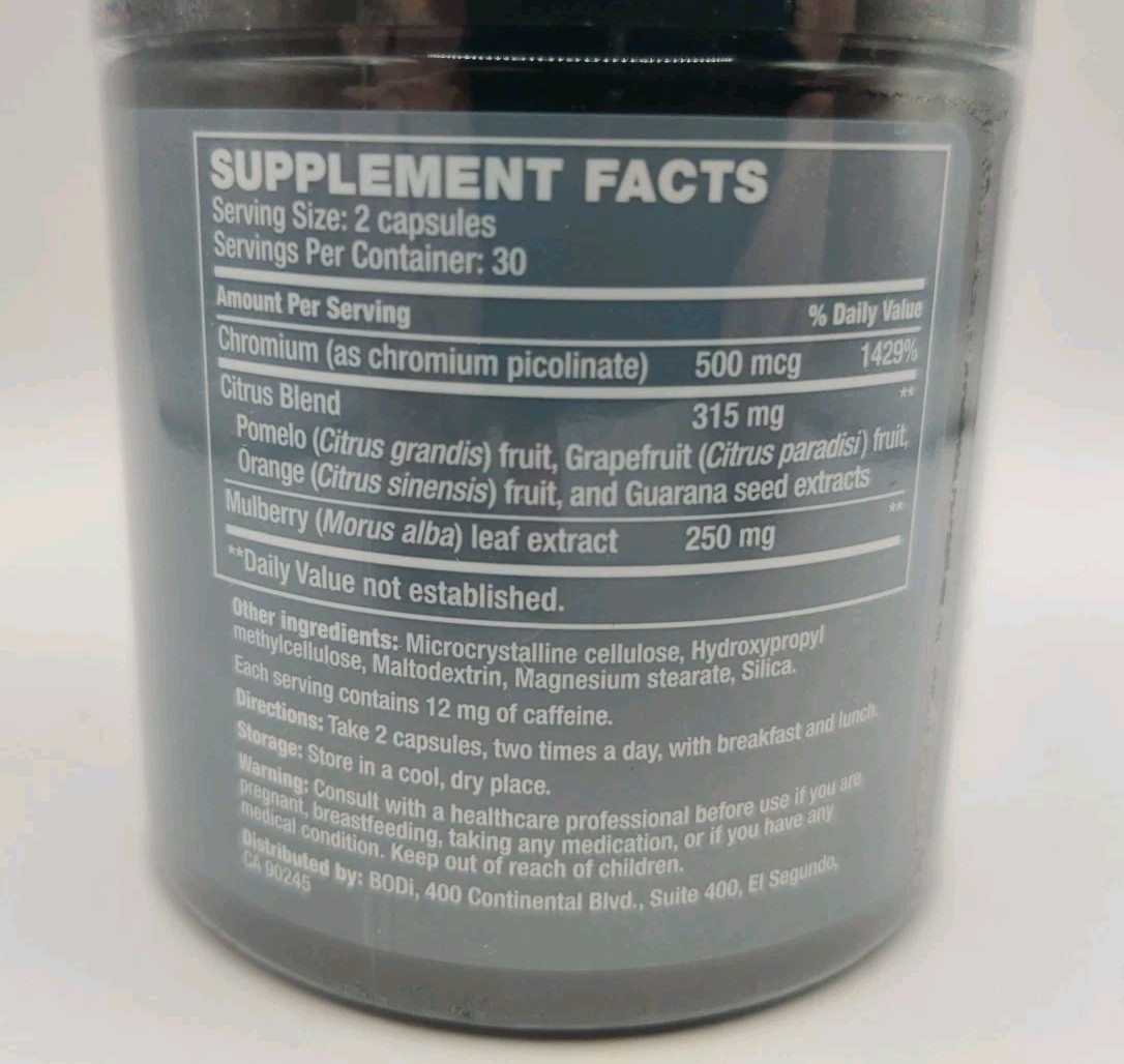Belle Vitale Daily Metabolism Blood Sugar Support 120 Capsules 10/2026
