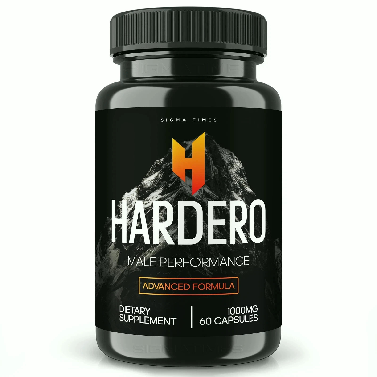Natural Hardero Men’s Wellness Support Caps Daily Formula Free Ship Pack of 1