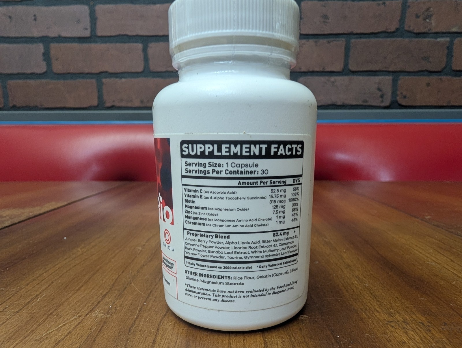 GlucoBio MAX 600mg Blood Balance 30 Capsules EXP 01/2026 Supports Metabolism
