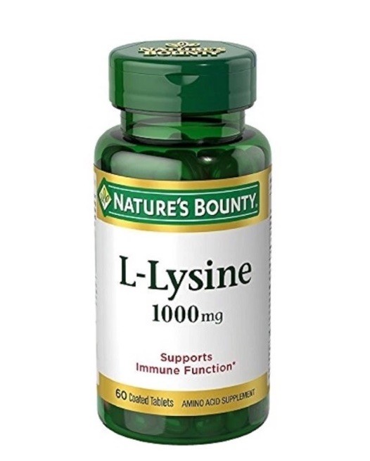 Nature’s Bounty L-LYSINE 1000mg 60 Tablets – Supports Immune Health