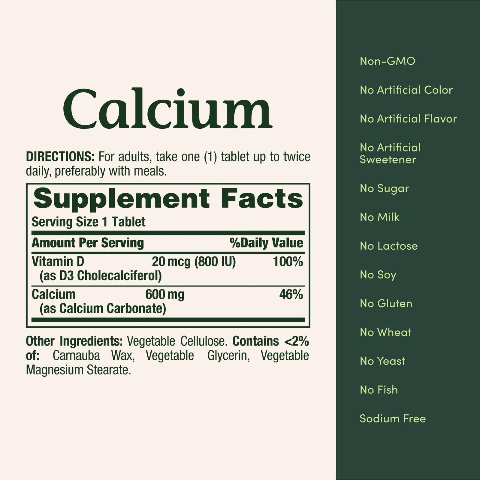 Nature’s Bounty Calcium Carbonate & Vitamin D, Supports 250 count (Pack of 1)