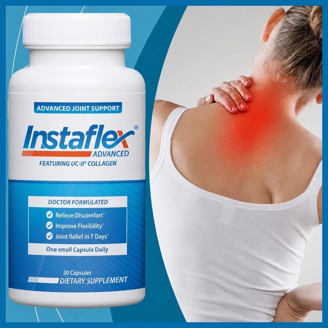 Pack of 3 – Instaflex Advanced Joint Support Doctor Formulated – 90 Capsules