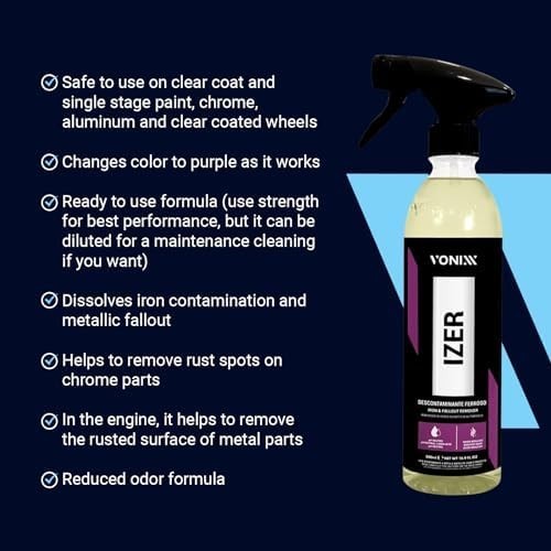 Izer Iron Remover Spray | Ph-Neutral, Non-Acidic Formula | Easy Application | Re