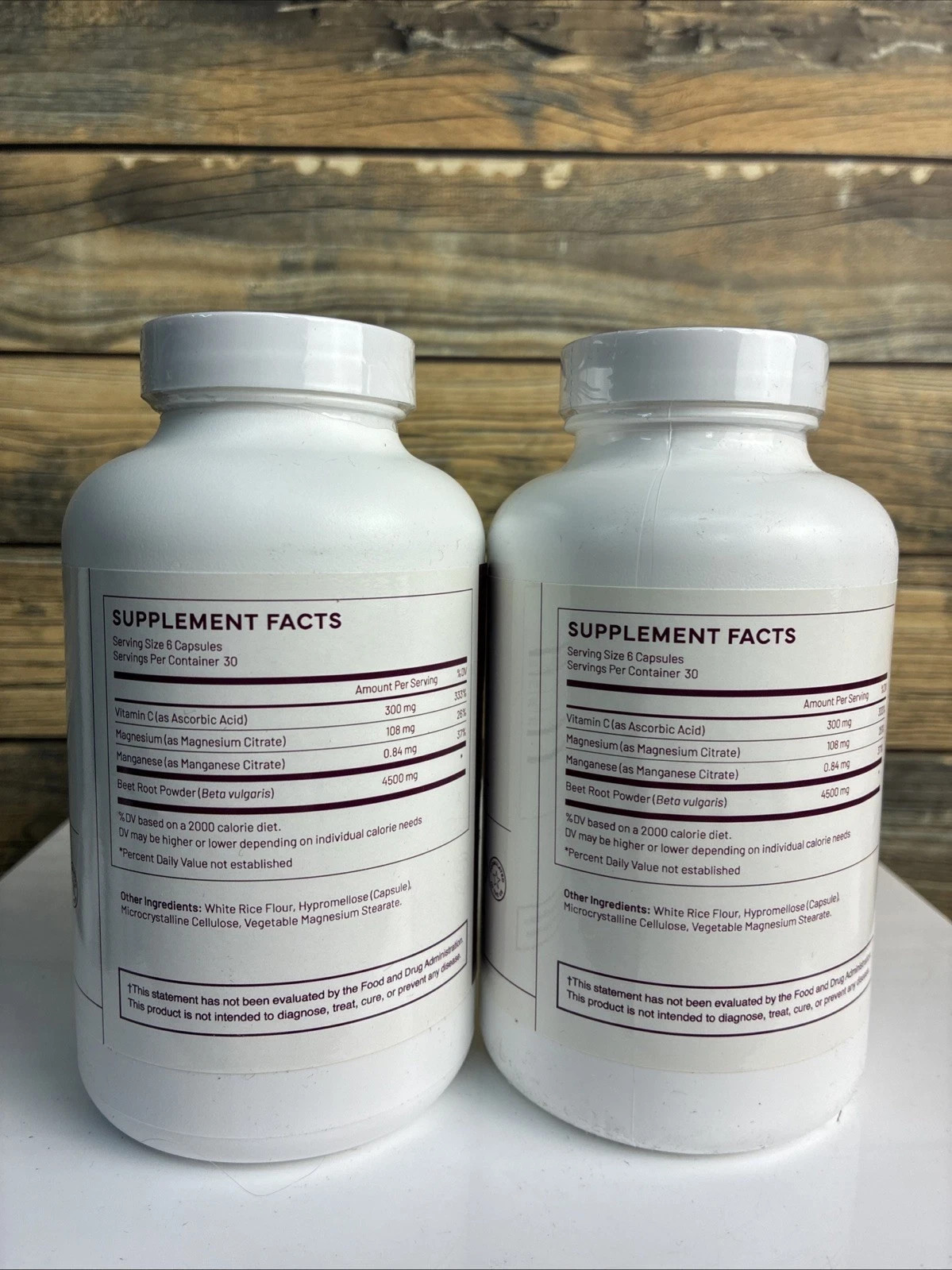 2 Pack Substance Beetroot Boost Superfood 180 Capsules 4500mg Exp 12/2025 RK7