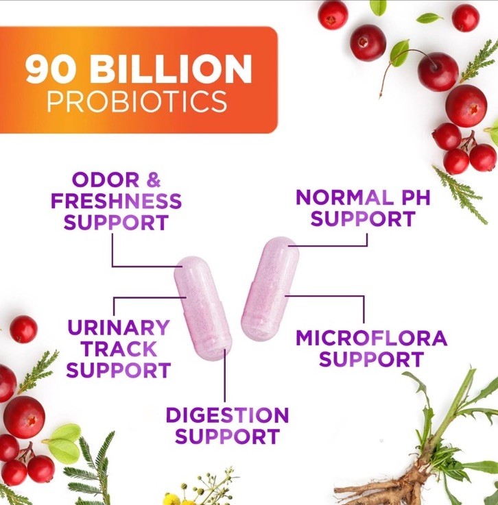 2-Formulated Probiotics for Women with Prebiotics – Womens Probiotic for Support