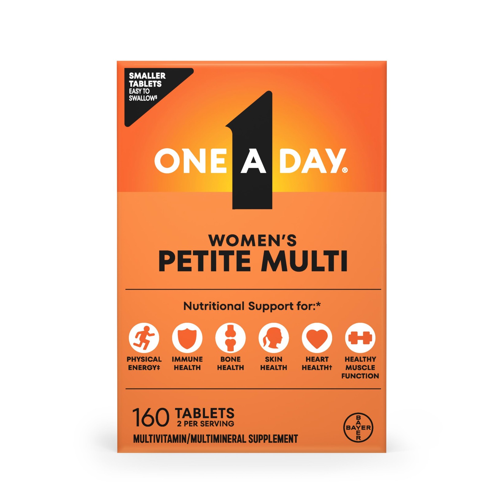 One A Day Women’s Petites Multivitamin,Supplement with Vitamin A, C, D, E and…