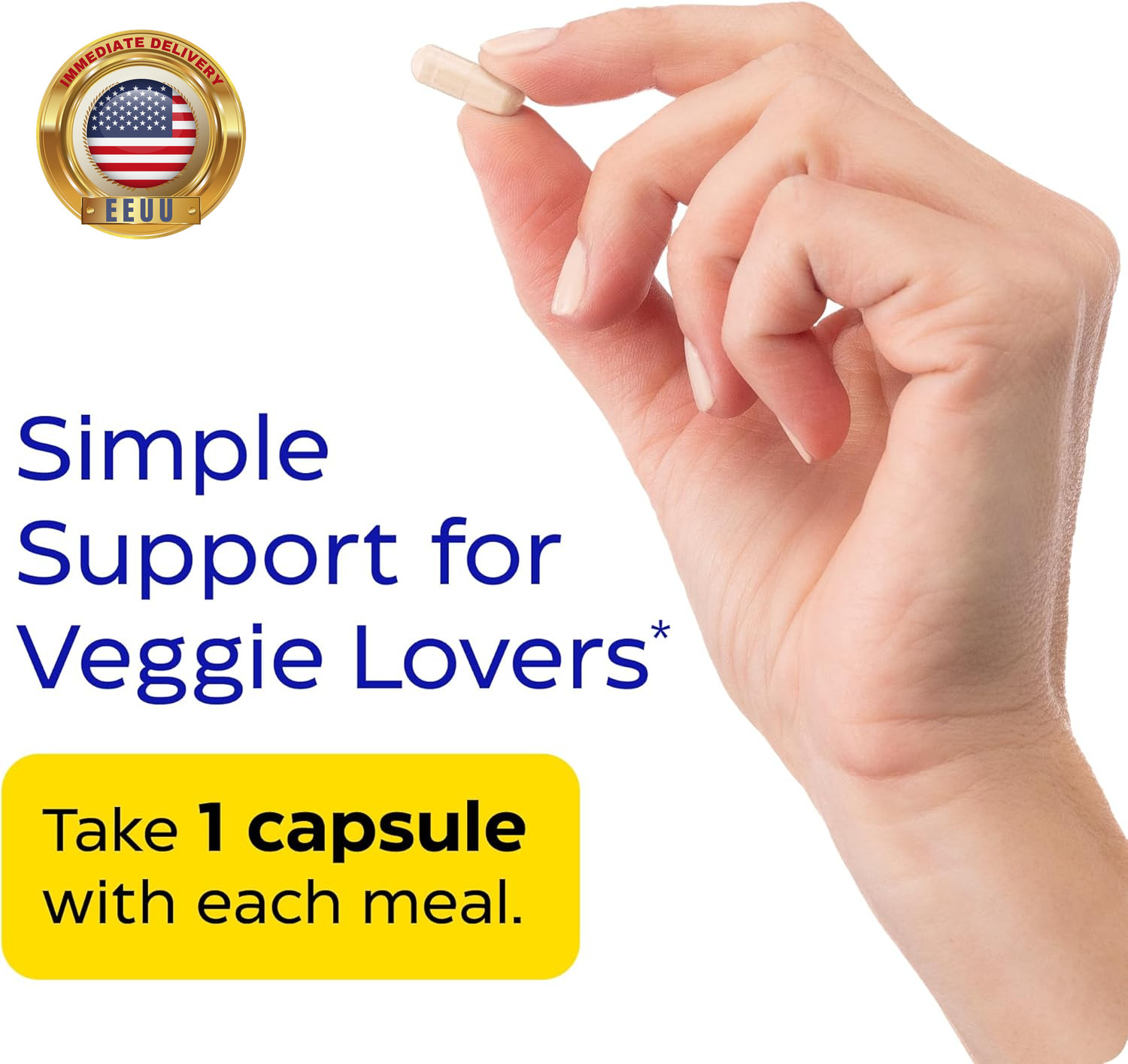 Beanassist – Digestive Enzyme Supplement for Women & Men, Alpha Galactosidase En