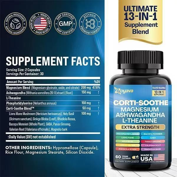 LUXRY Soothe&Smooth Bundle – Zoyava Cortisol Myo-Inositol All-in-One Supplement
