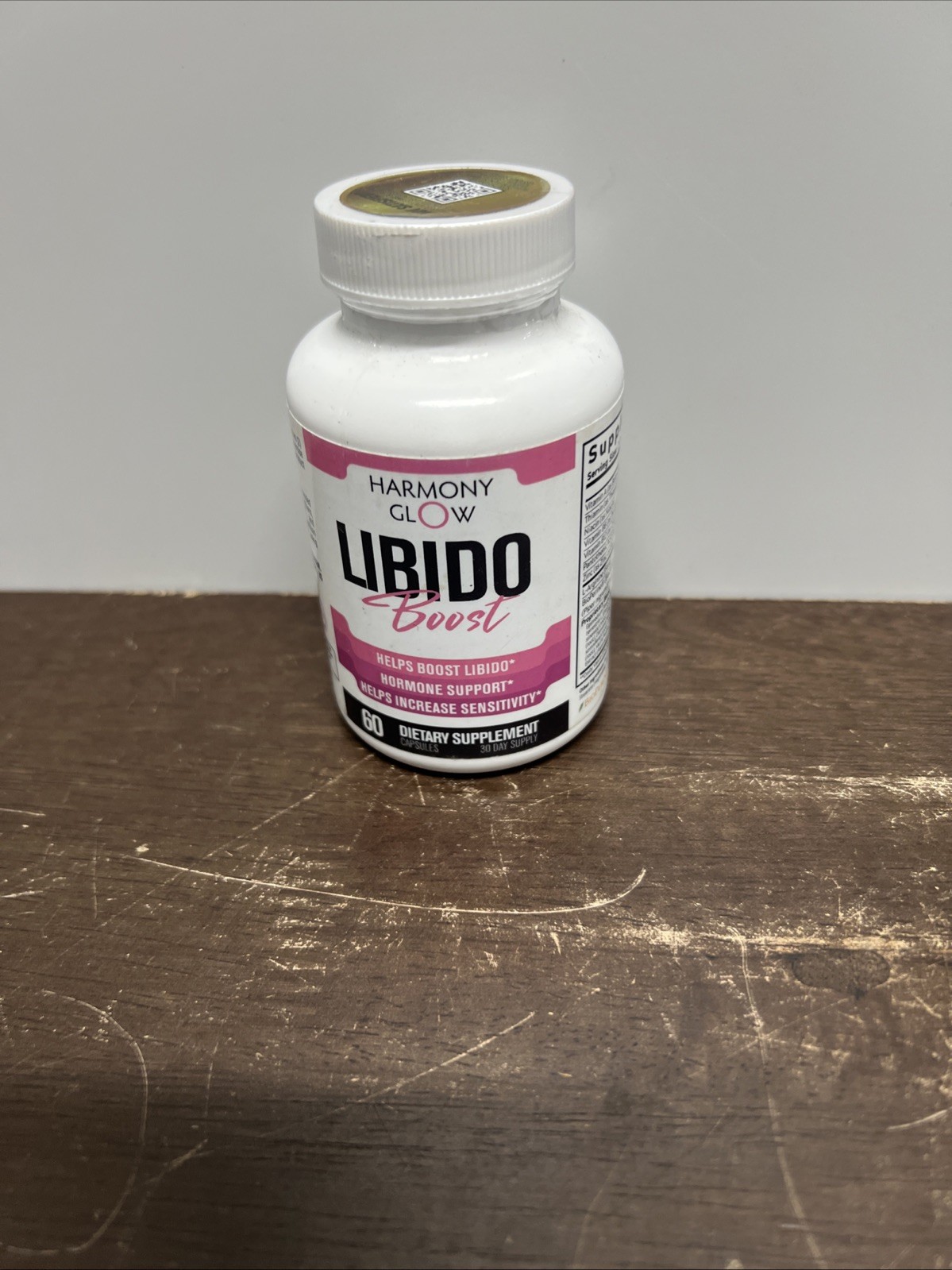 Harmony Glow LIBIDO BOOST Passion & Aphrodisiac Support for Adult Women 60 Caps