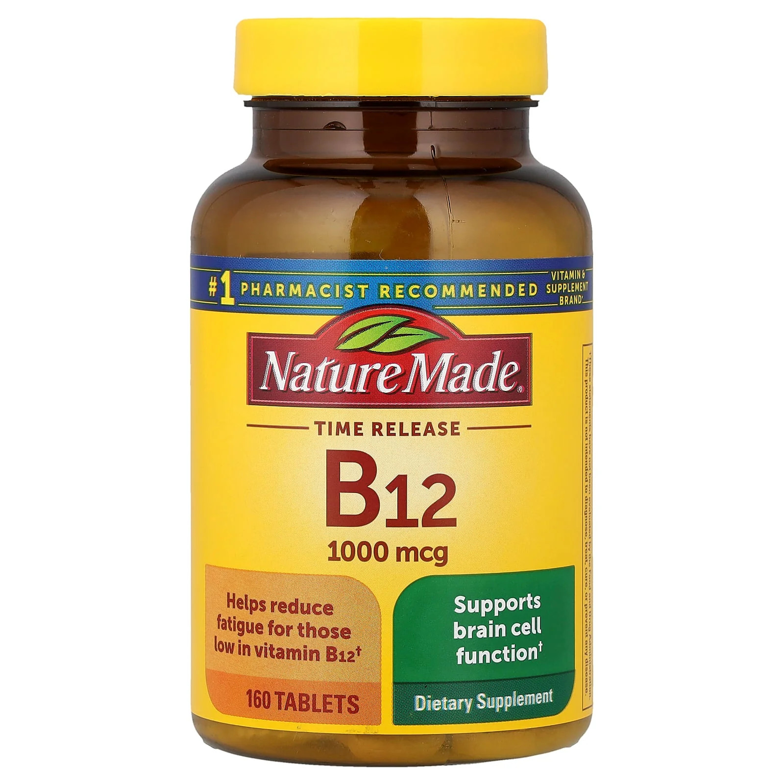 2 X Nature Made, B12, Time Release, 160 Tablets