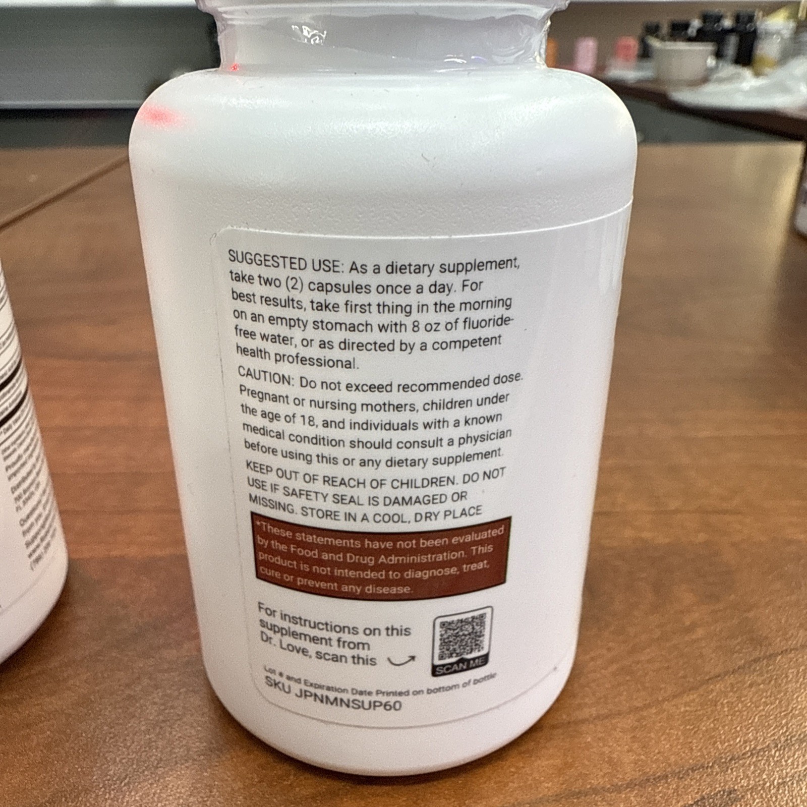 NMM w/ TMG & B VITAMINS SUPPLEMENT 120-COUNT Dr Love/Dr Josh Sealed ANTI-AGING