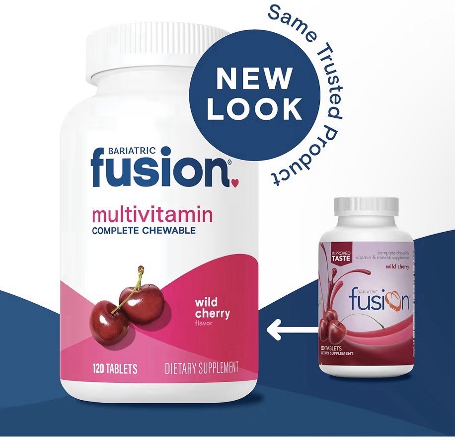 Bariatric Fusion Multivitamin Complete Chewable Tablets Wild Cherry 120