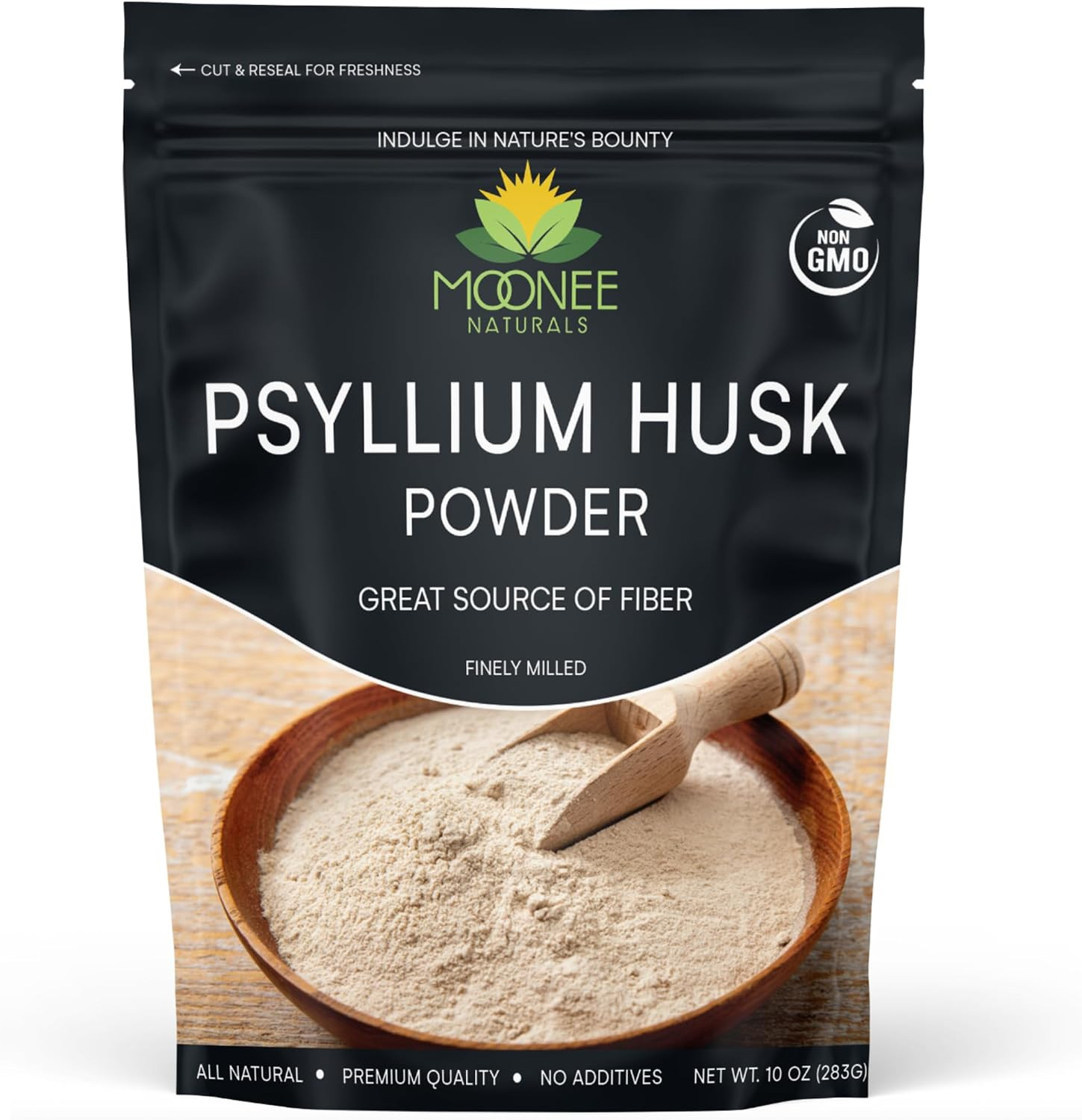Psyllium Husk Powder 10 OZ Non GMO Gluten Free Keto Friendly 70 Servings