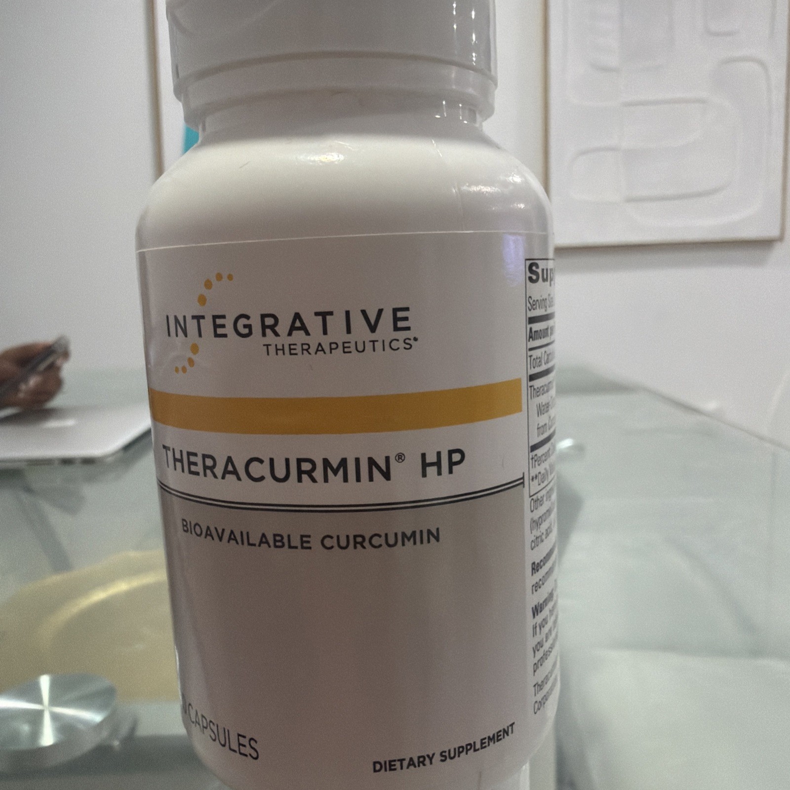 Integrative Therapeutics Theracurmin HP 120 Capsules LARGE BOTTLE NEW