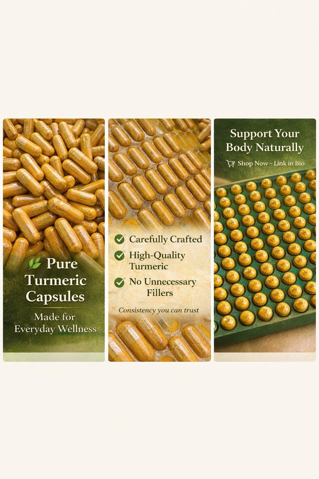 Biomeric Turmeric capsules 120ct
