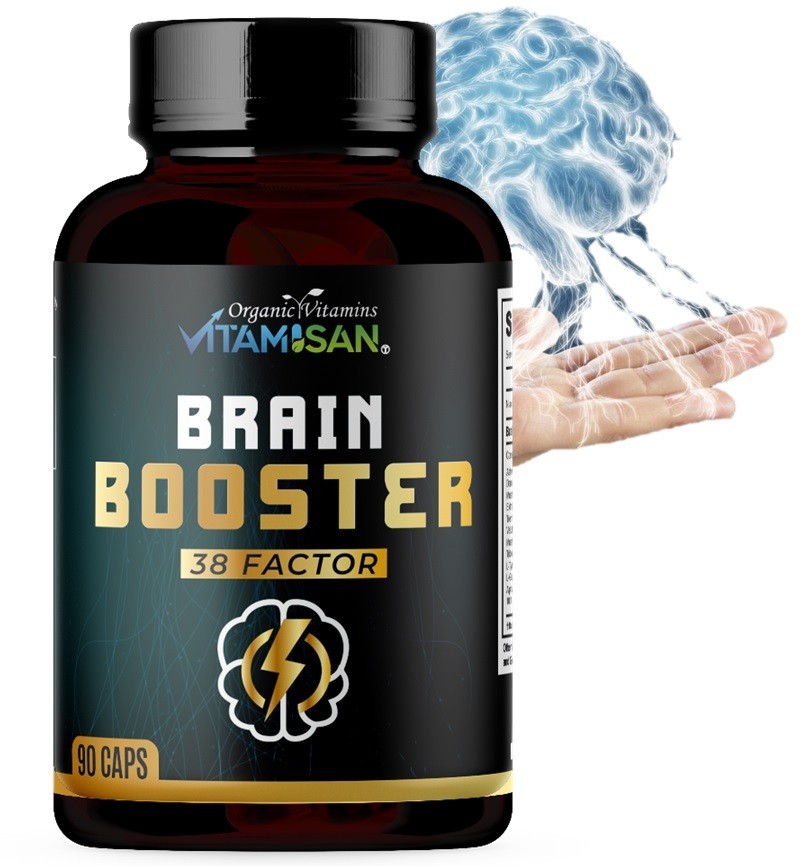 #1 BRAIN BOOSTER Increase Focus, Memory & Clarity with Nootropic Supplement 90c