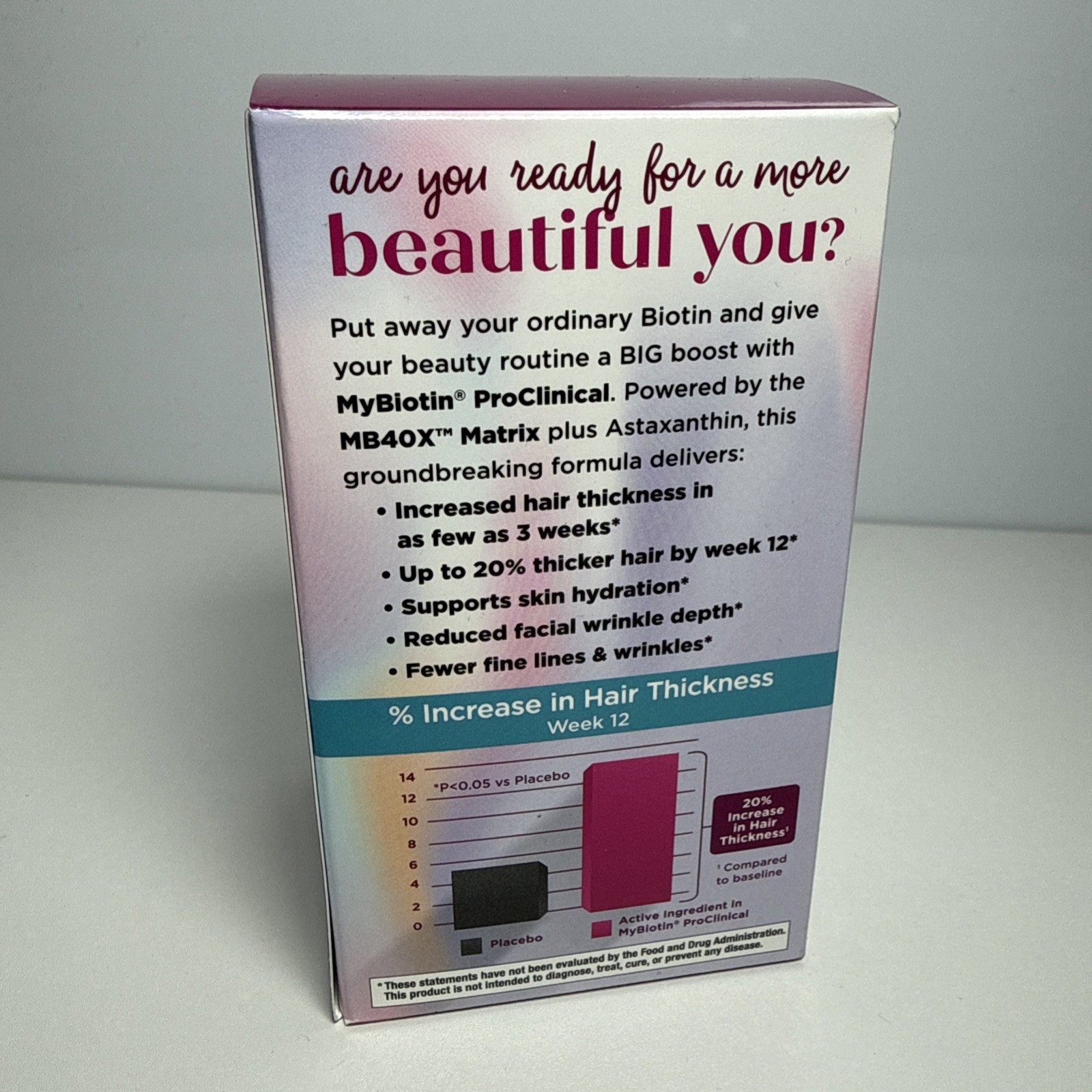 Purity Products My Biotin ProClinical MyBiotin Thicker Hair 30 Capsule