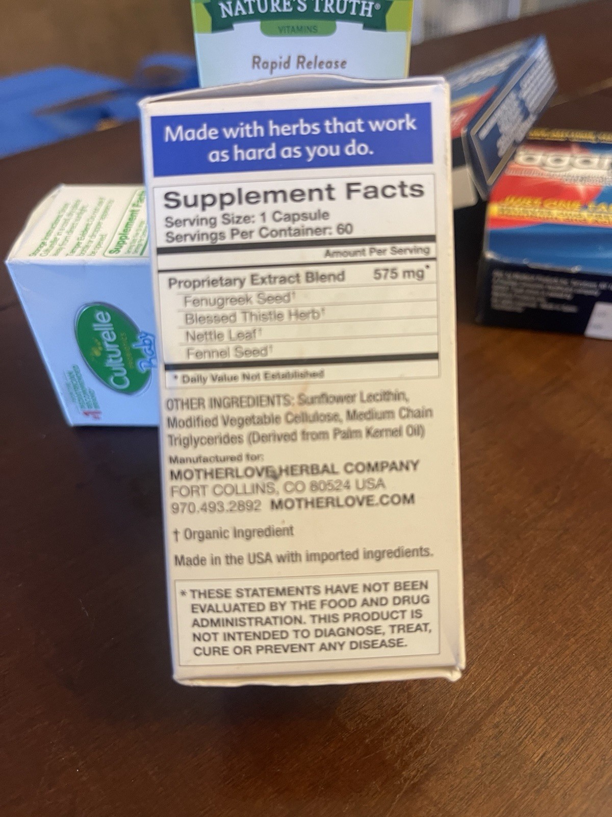 Motherlove More Milk Plus 60 Liquid Capsules EXPIRES 07/2026