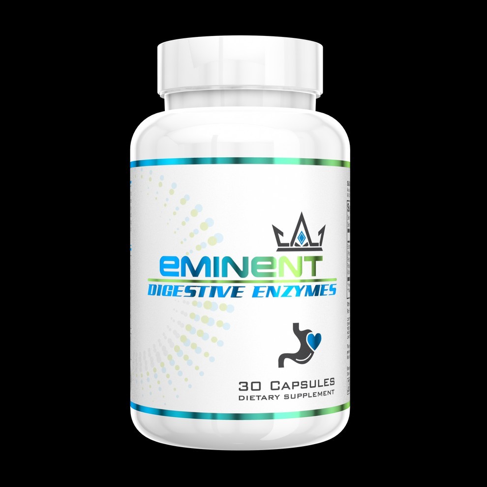 Eminent Nutrition Digestive Enzymes for Gut Health 30 Servings