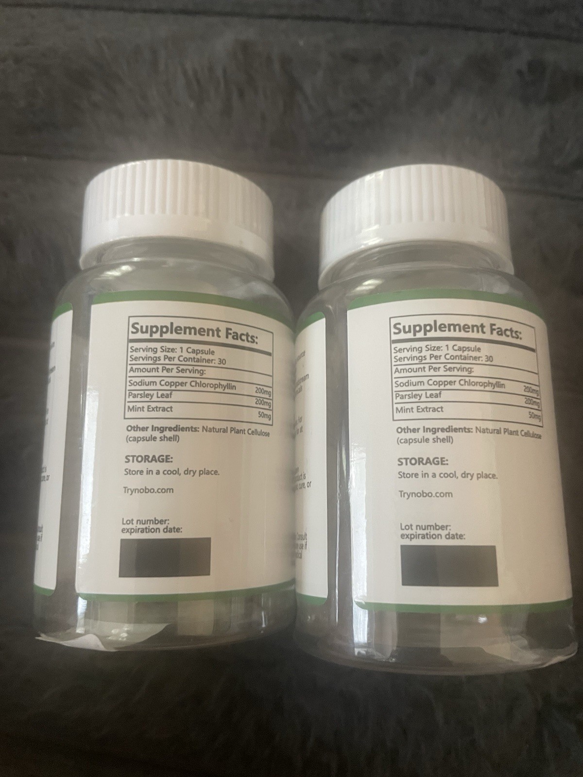 No /Bo Body Deodrizing Supplement ~ 30 Caps ~ Sealed X2