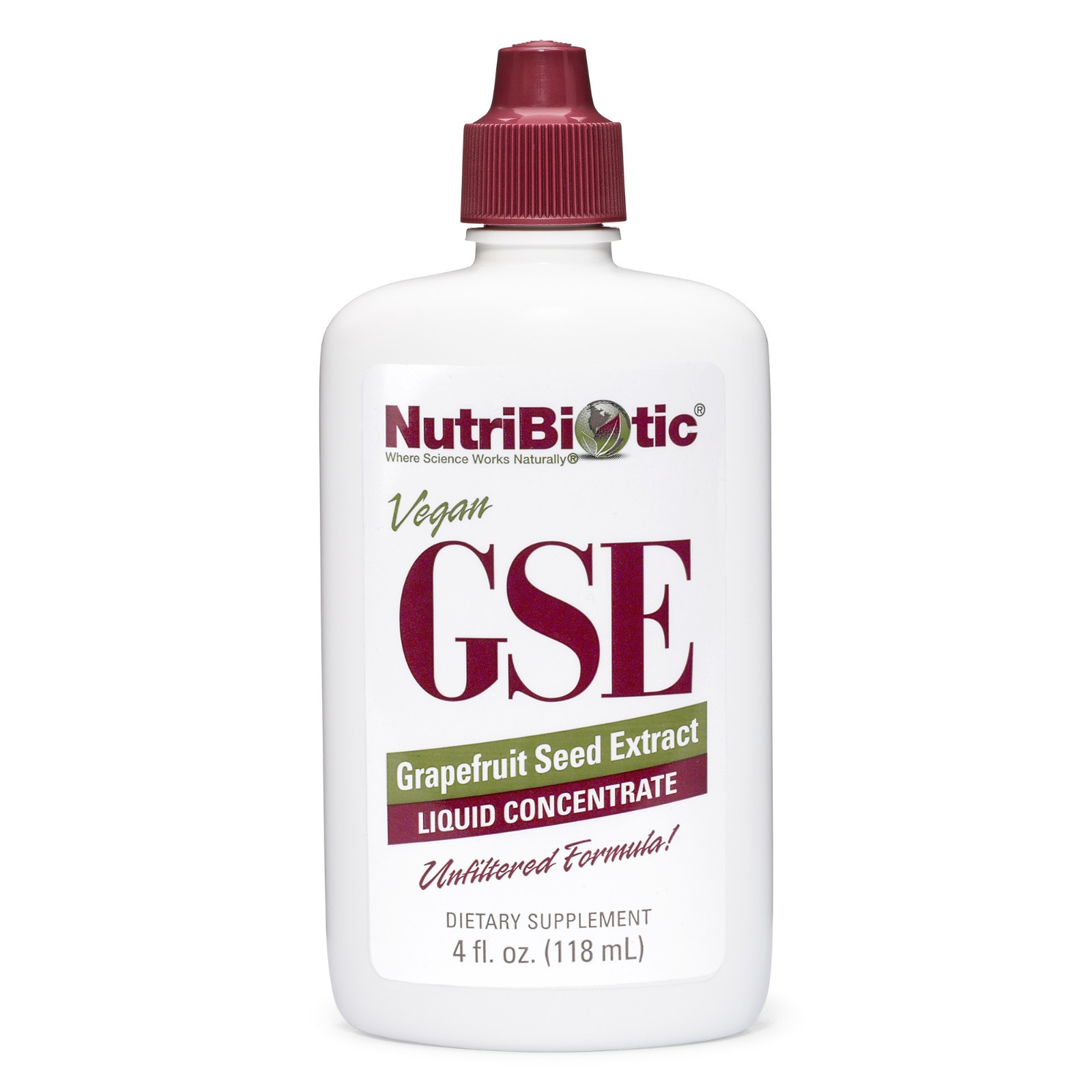 NutriBiotic GSE Liquid Concentrate -4 Fl Oz Broad-Spectrum Immune Support