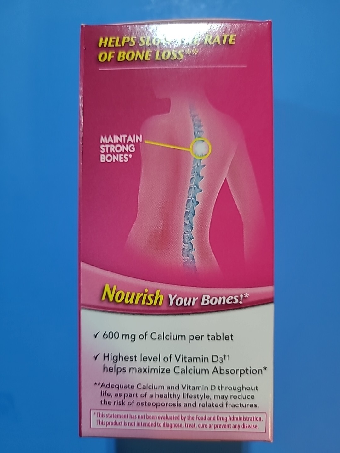Caltrate Bone Health 600 + D3 Calcium Supplement Tablets FACTORY SEALED 12/2025