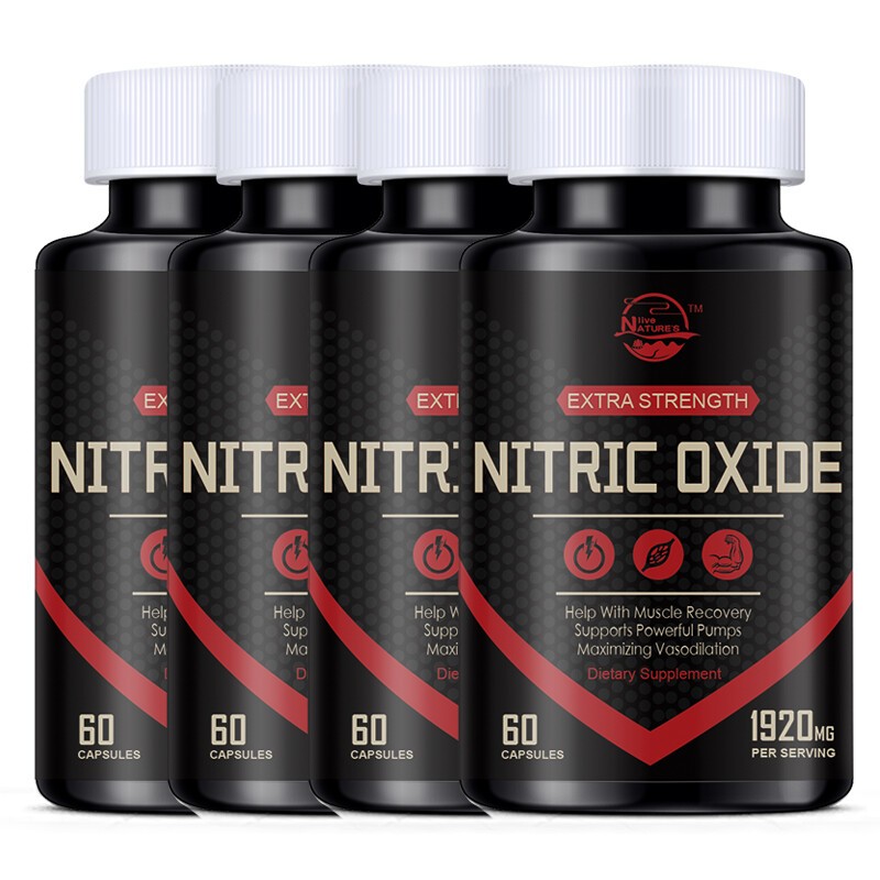 Nitric Oxide & Circulation Booster | L-Arginine, L-Citrulline | Extra Strength