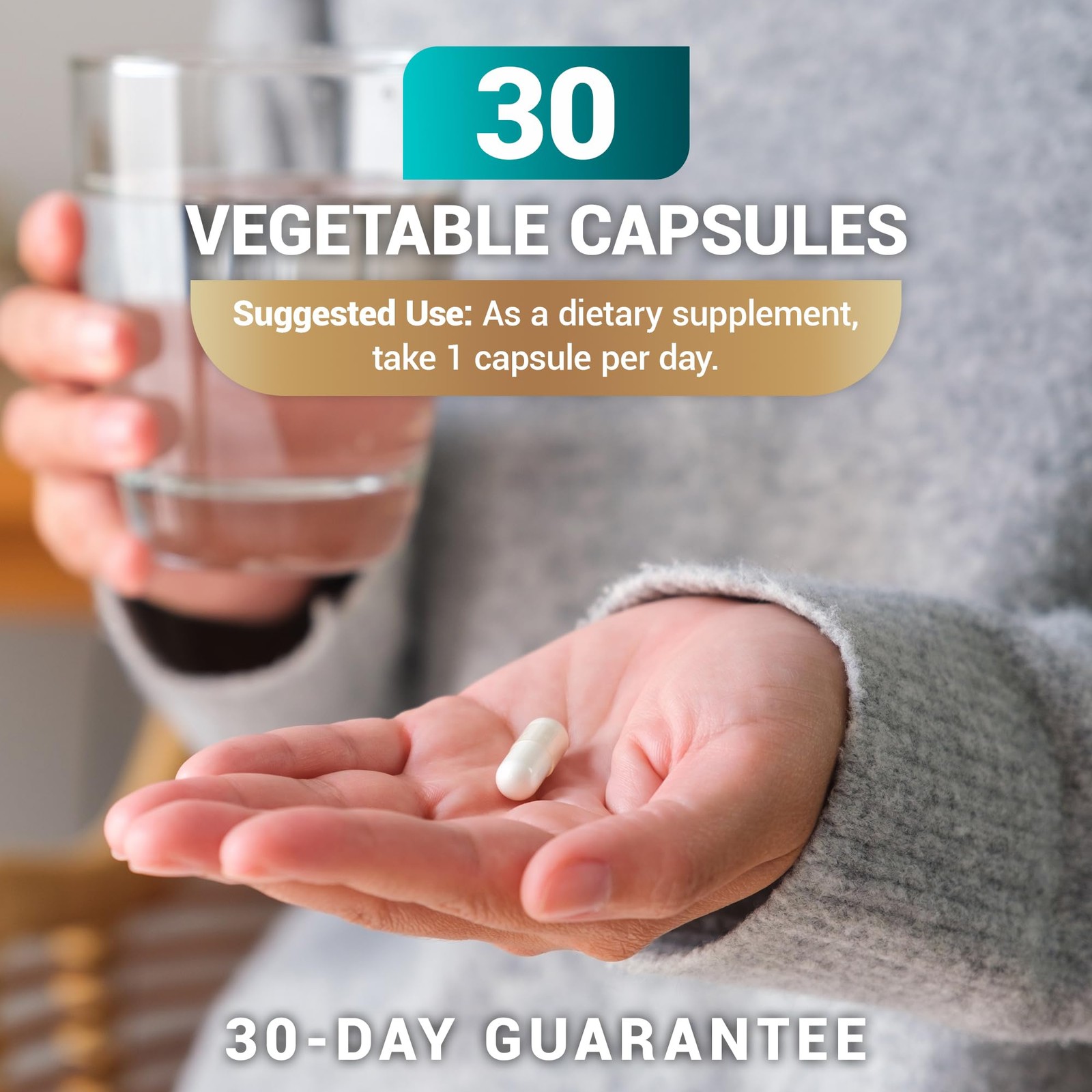 Dr. Berg TUDCA Supplement (Tauroursodeoxycholic Acid) – 30 Count (Pack of 1)