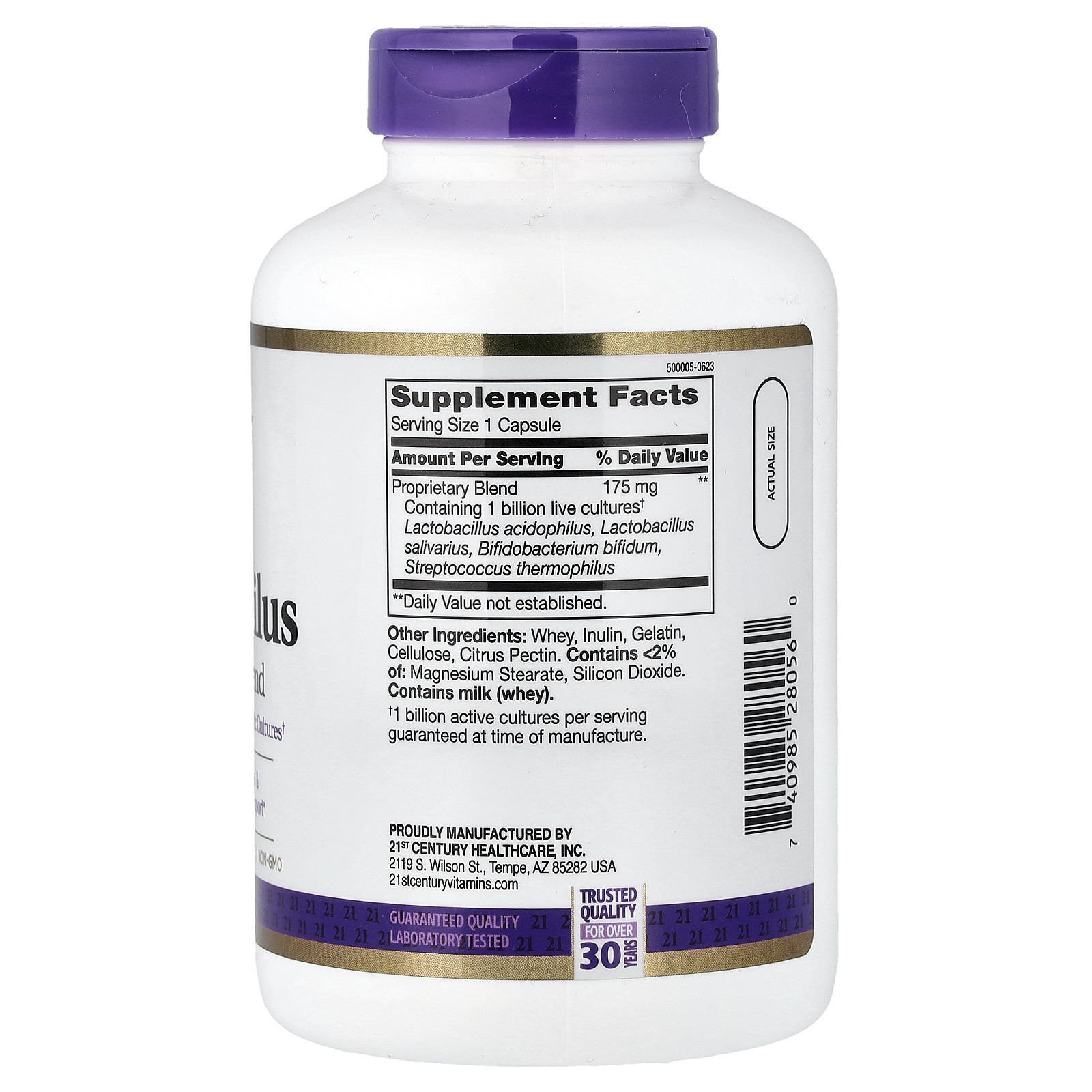 Acidophilus, Probiotic Blend, 300 Capsules