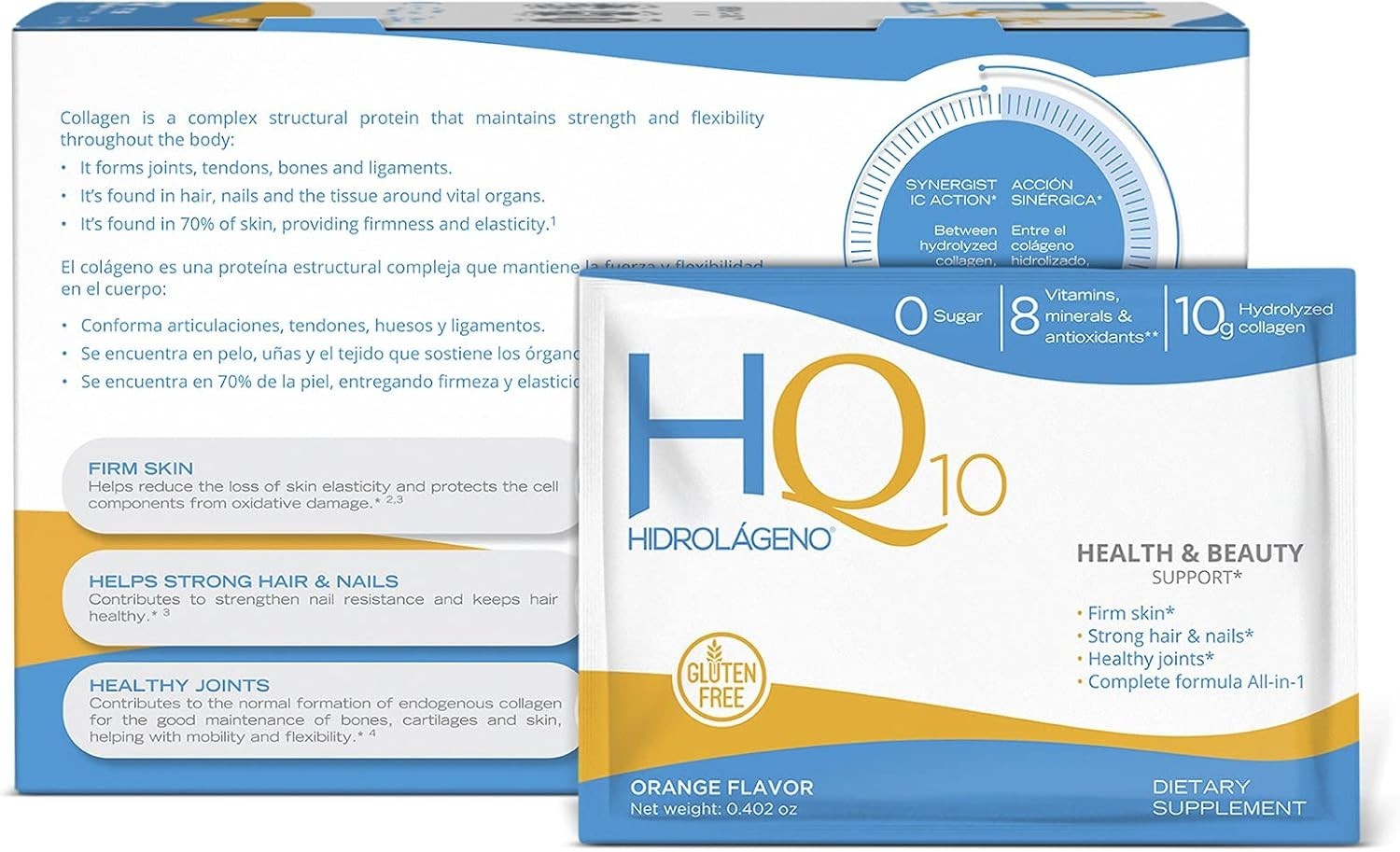 Hydrolyzed Collagen Powder – Anti-Aging Formula in 30 Delicious Sachets